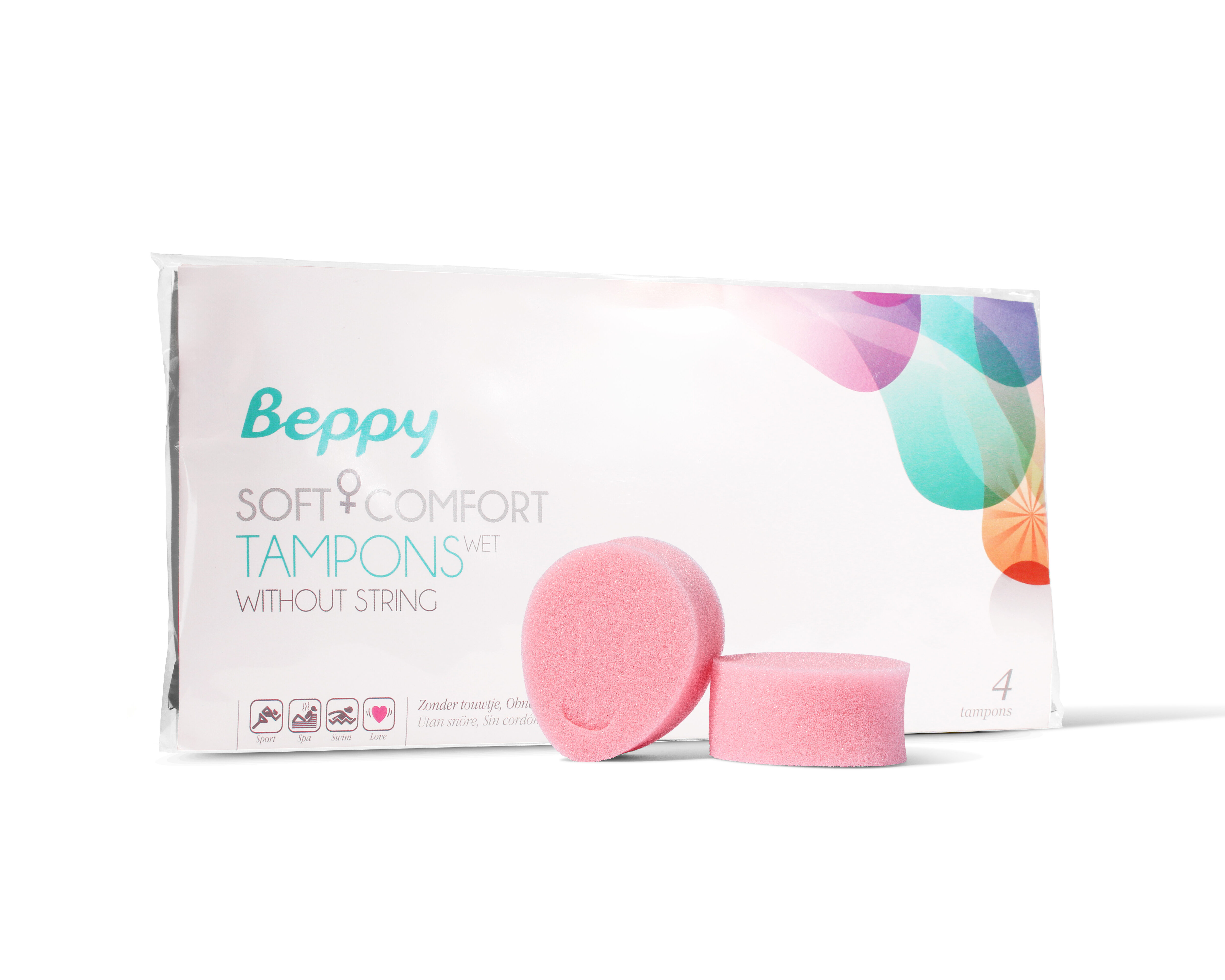 Beppy Soft + Comfort Tampons WET (4pc.)